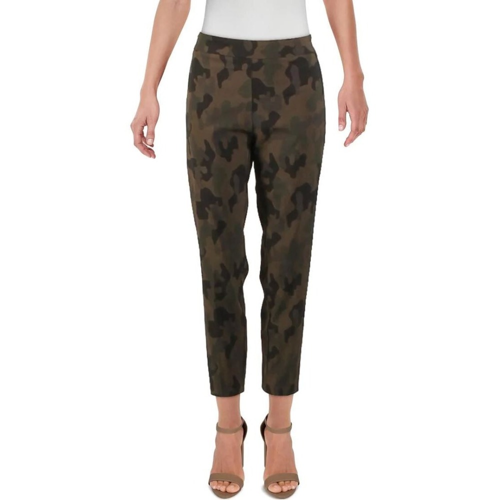 Nanette Lepore Womens Camo Pants NP9F19YE8 Olive Green Camouflage Size 2 NEW